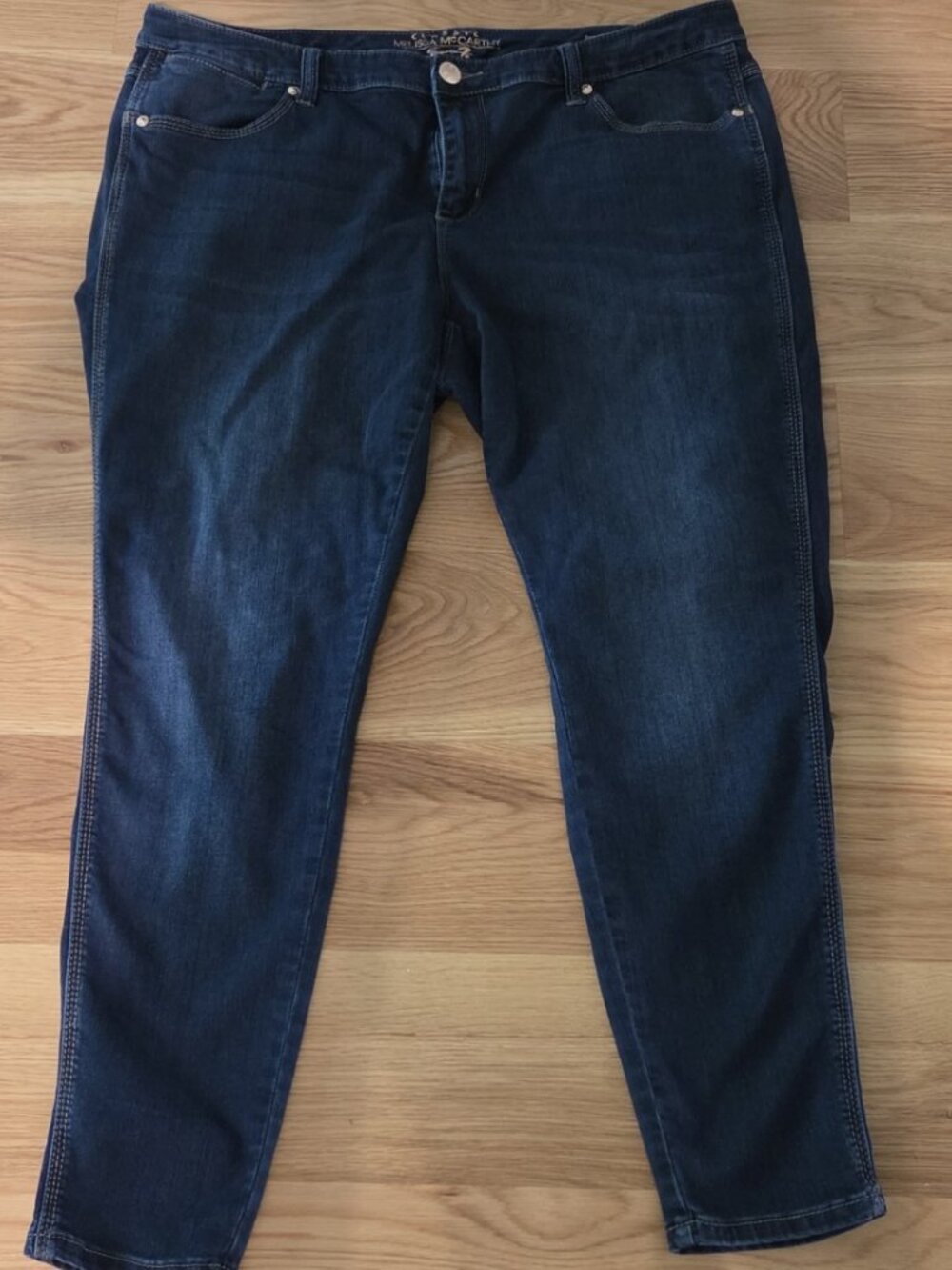 LANE BRYANT CLASSIC MELISSA McCARTHY SEVEN 7 LEGGING JEAN - Sz 20 - Picture 2 of 10